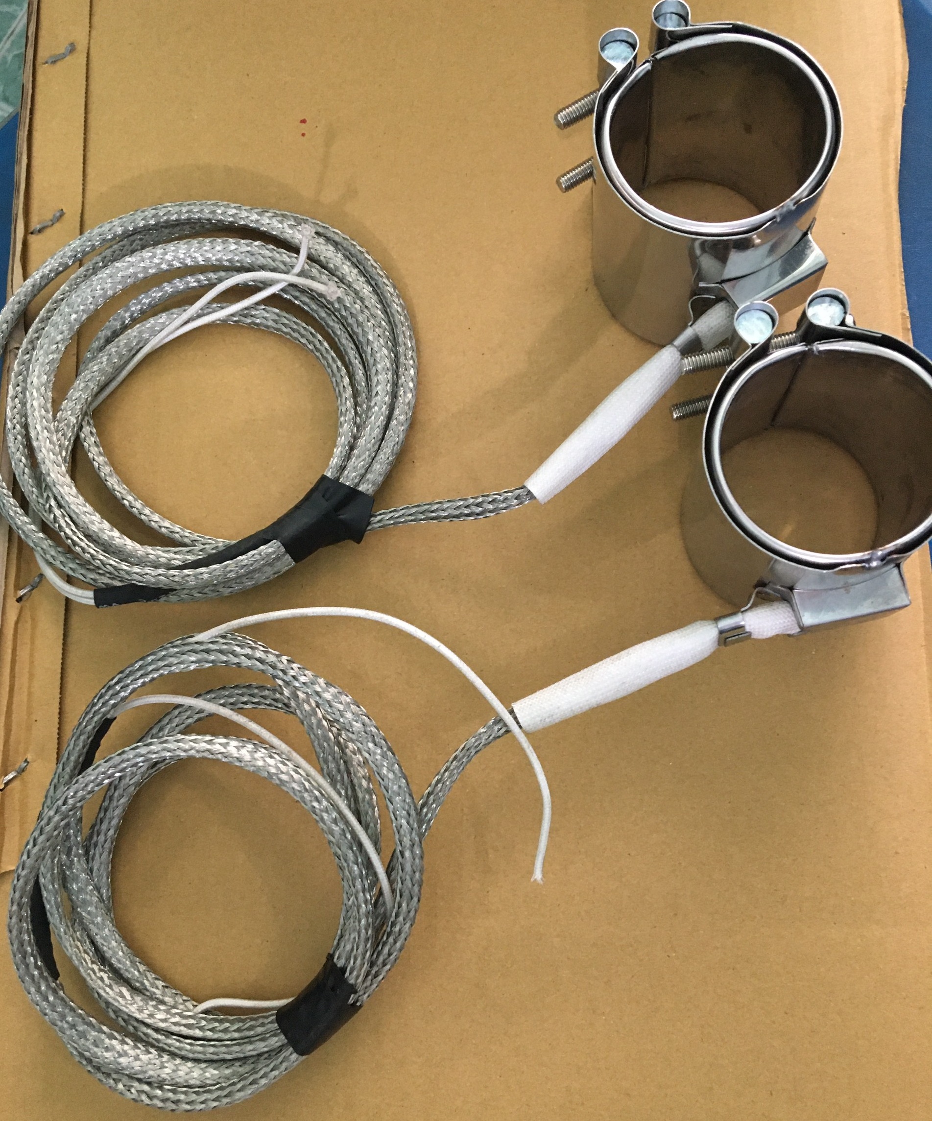 Điện trở vòng áo ra dây, dây đồng bện